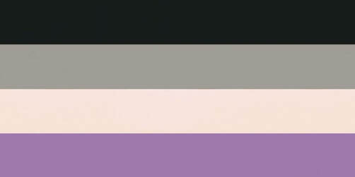 vintage version of the asexual flag