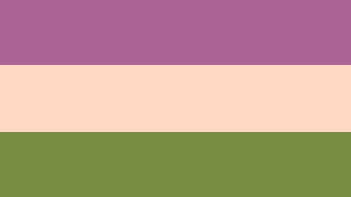 vintage version of the genderqueer flag